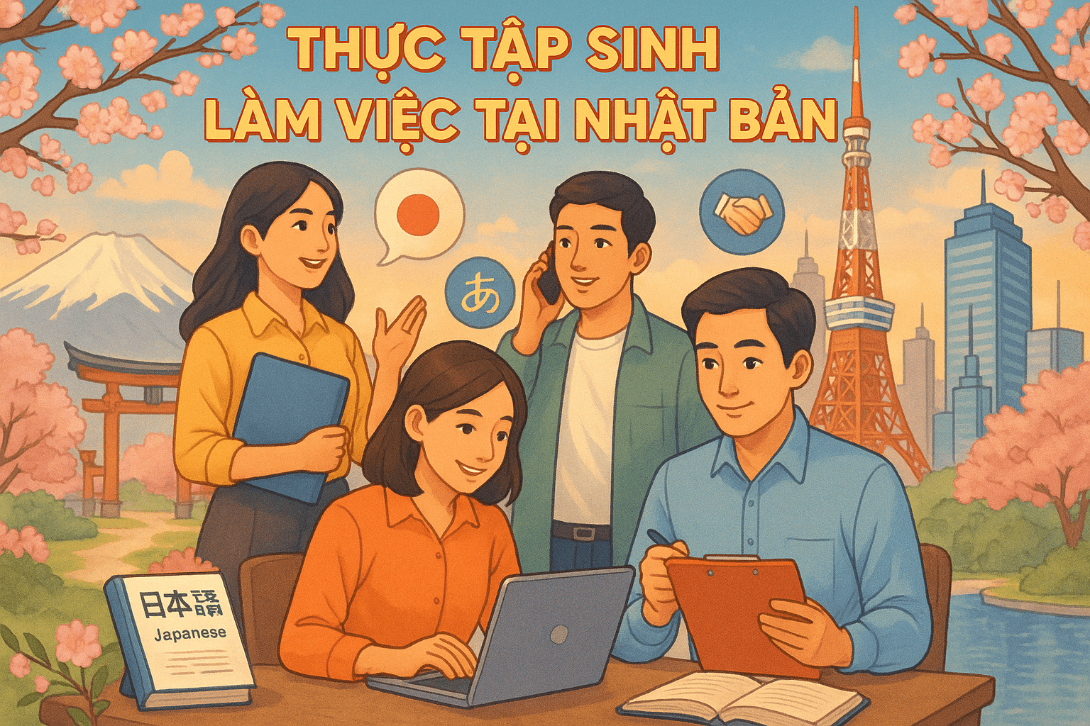 Thực tập sinh làm việc tại Nhật Bản: Hướng dẫn toàn diện cho người mới