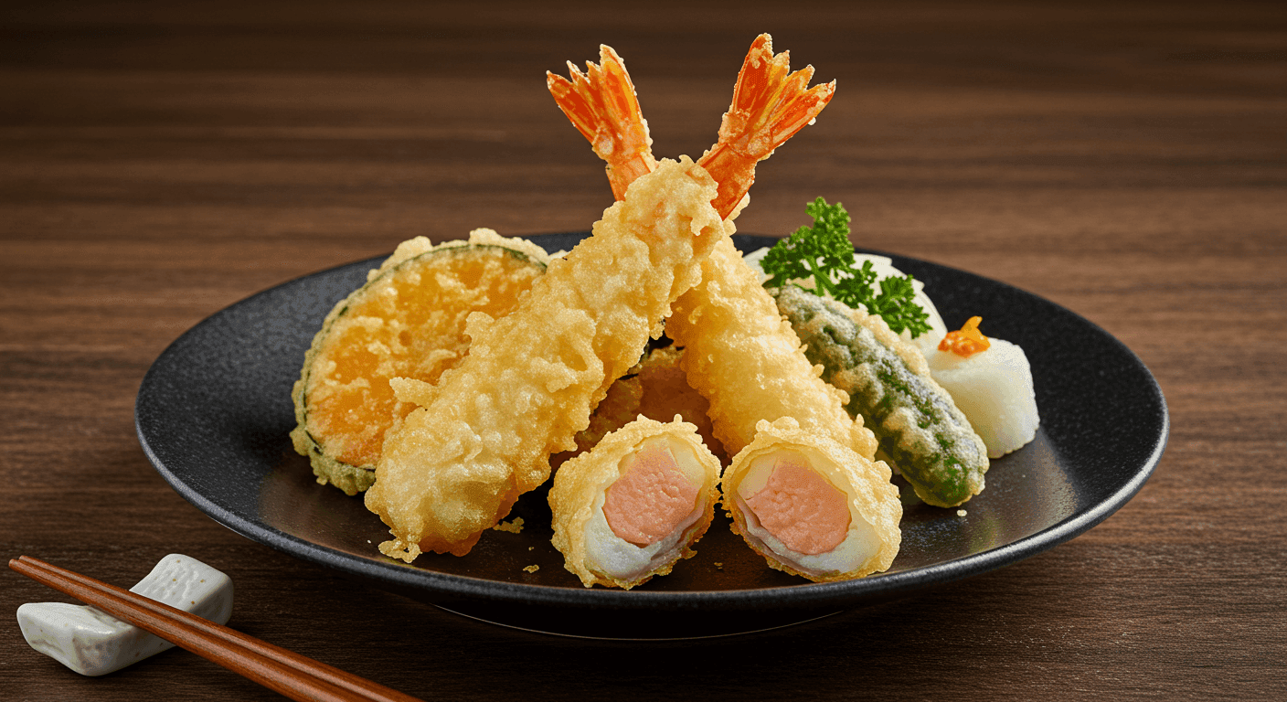 Tempura: Giòn rụm khó cưỡng, từ người lớn đến trẻ con đều mê!