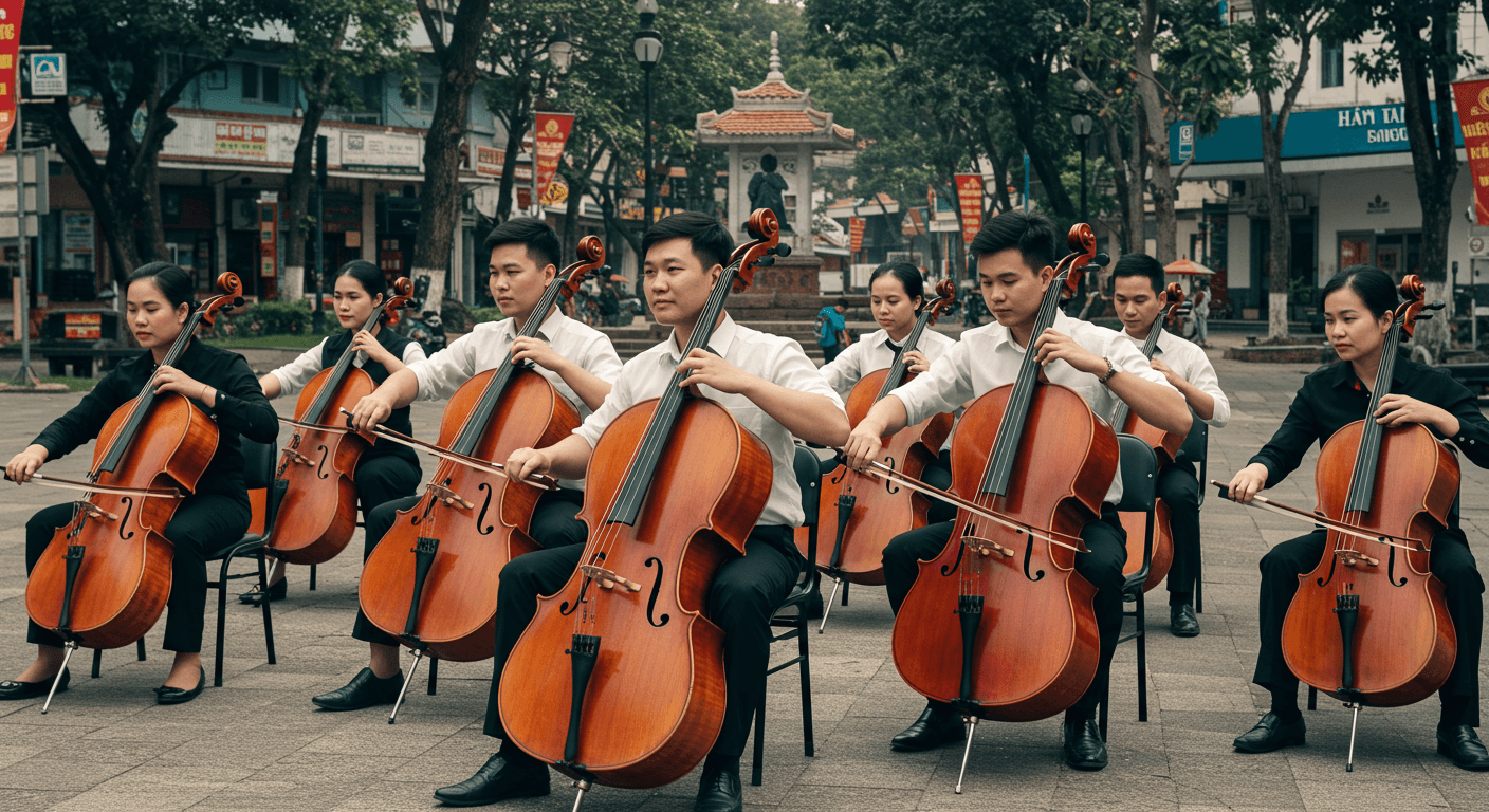 Hành trình Cello đến Việt Nam: Từ nhạc cụ phương Tây đến thanh âm quen thuộc