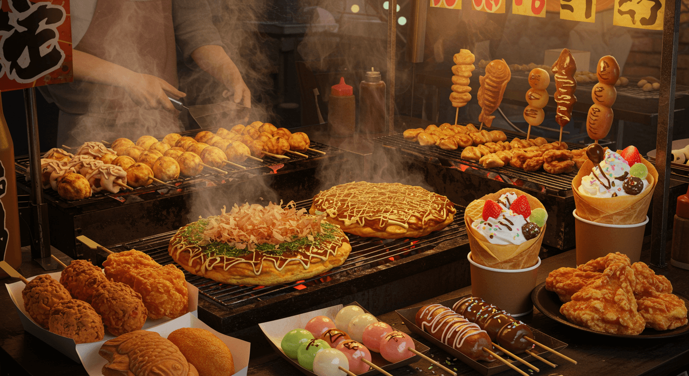 The Top 15 Must-Try Japanese Street Foods (A Beginner's Checklist)