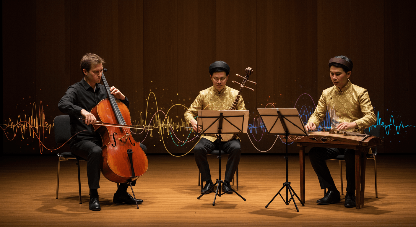 Giải Mã Sự Hòa Quyện Diệu Kỳ: Cello và Nhạc Cụ Dân Tộc Phối Hợp Ra Sao?