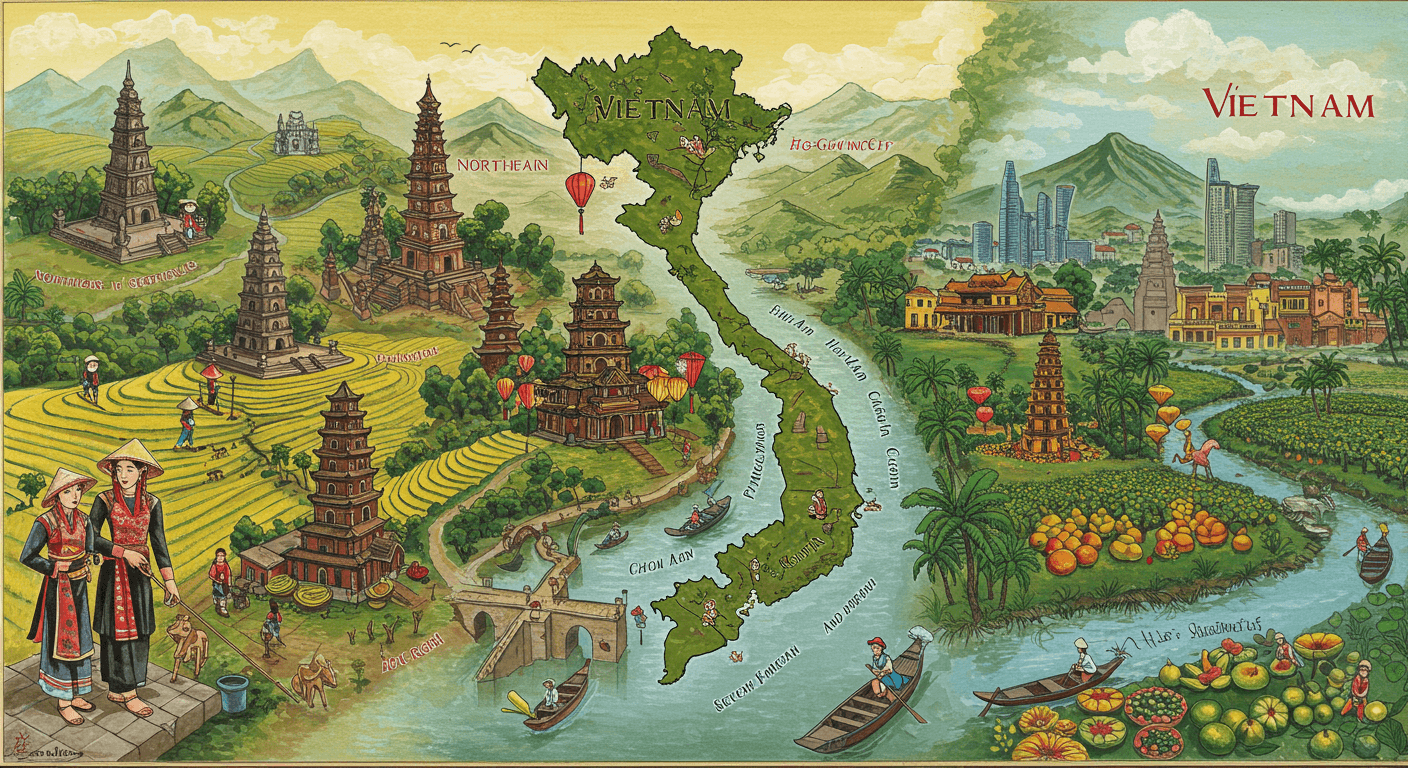 Top Các Điểm Đến Văn Hóa Đặc Sắc Trải Dài Ba Miền