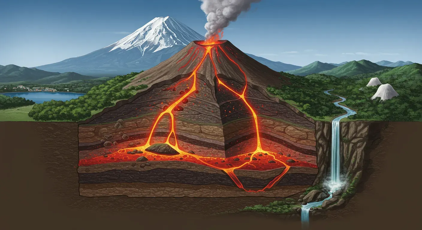 富士山の成り立ちと自然環境