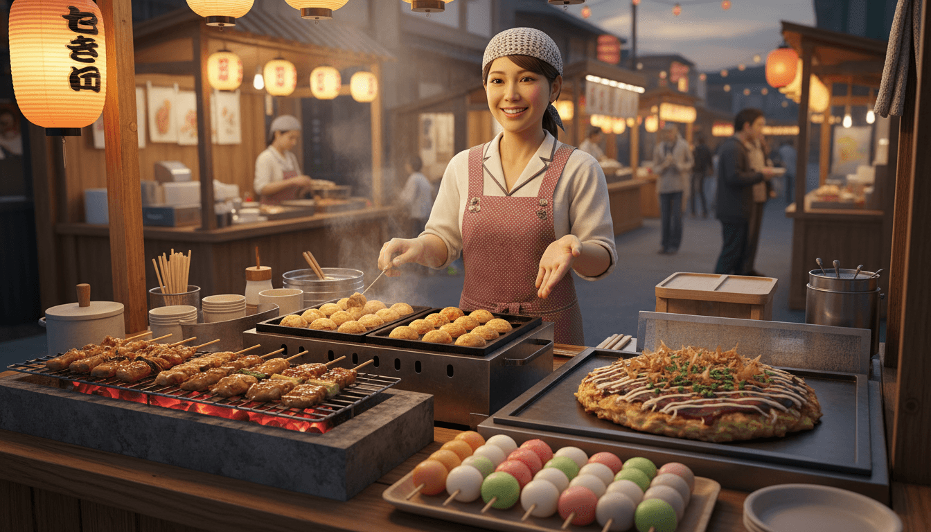 Khám phá Top 10 món ăn đường phố Nhật Bản trứ danh không thể bỏ lỡ