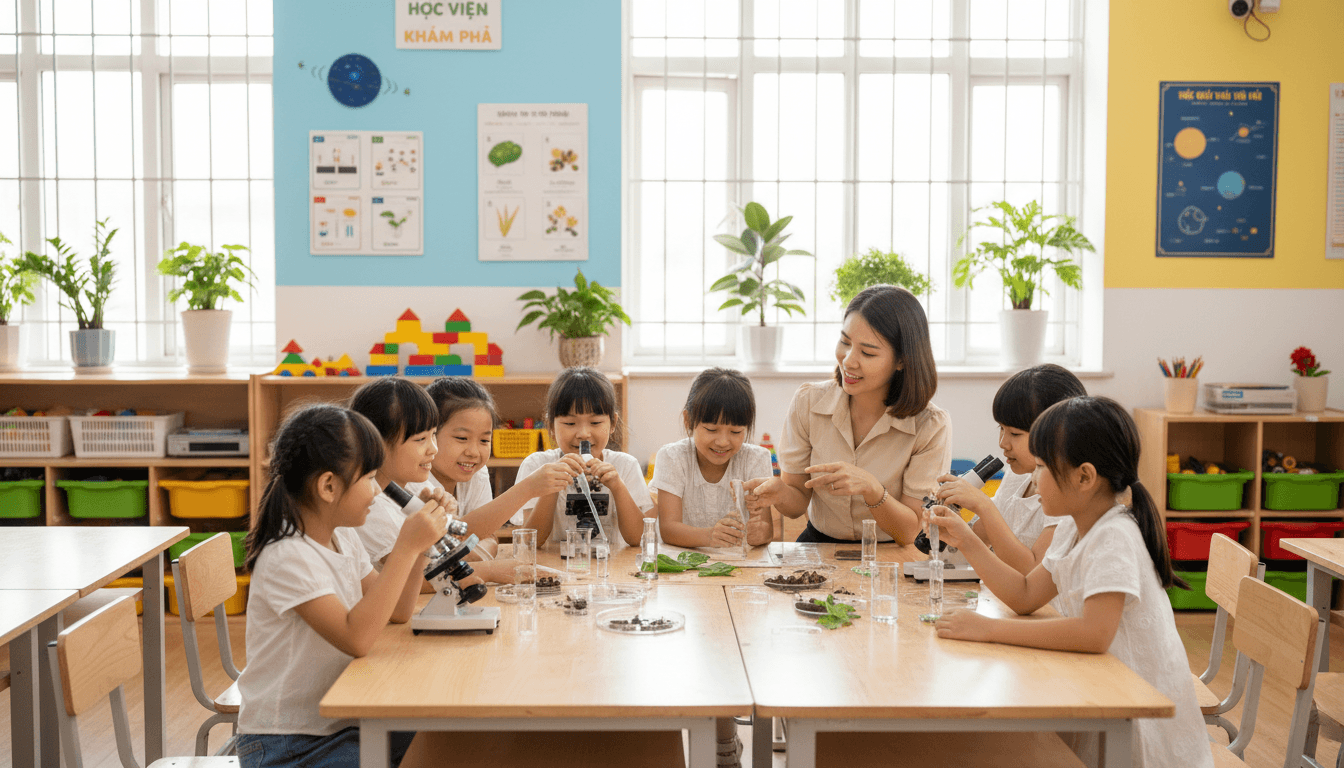 Phương pháp giáo dục của Học Viện Khám Phá có gì đặc biệt?