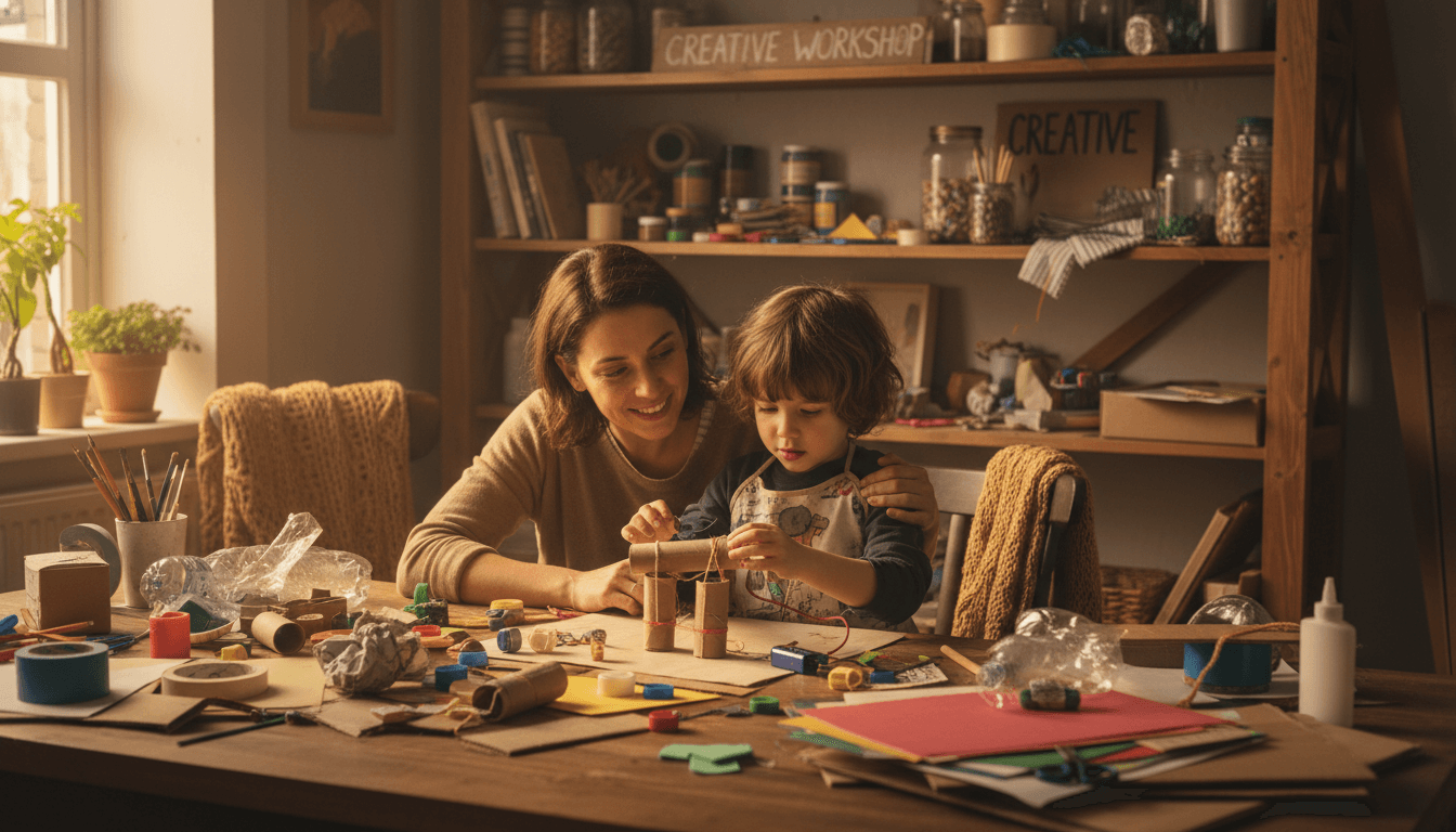 Bố mẹ là người đồng hành tuyệt vời: Gợi ý hỗ trợ con trên hành trình sáng tạo