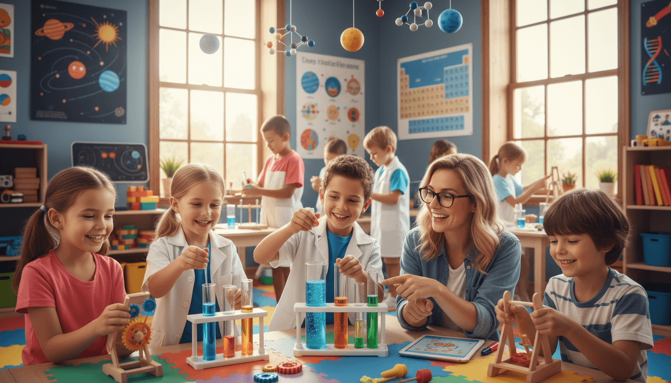 Tại Sao Chọn Học Viện Khám Phá Cho Hành Trình STEM Của Con?