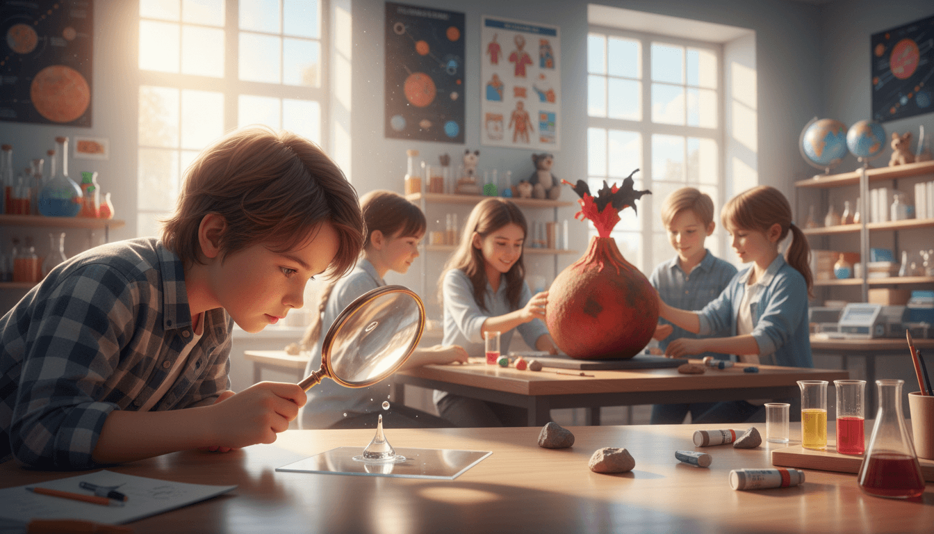 Cùng Con Khơi Nguồn Đam Mê Khoa Học Tại Học Viện Khám Phá