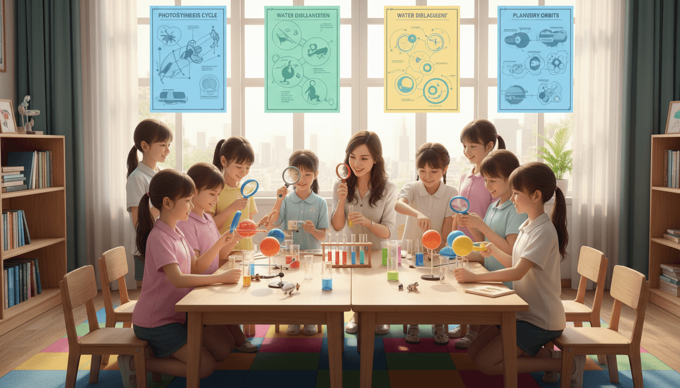 Đằng Sau Những Thí Nghiệm Vui: Phương Pháp Giáo Dục Ưu Việt Tại Học Viện Khám Phá